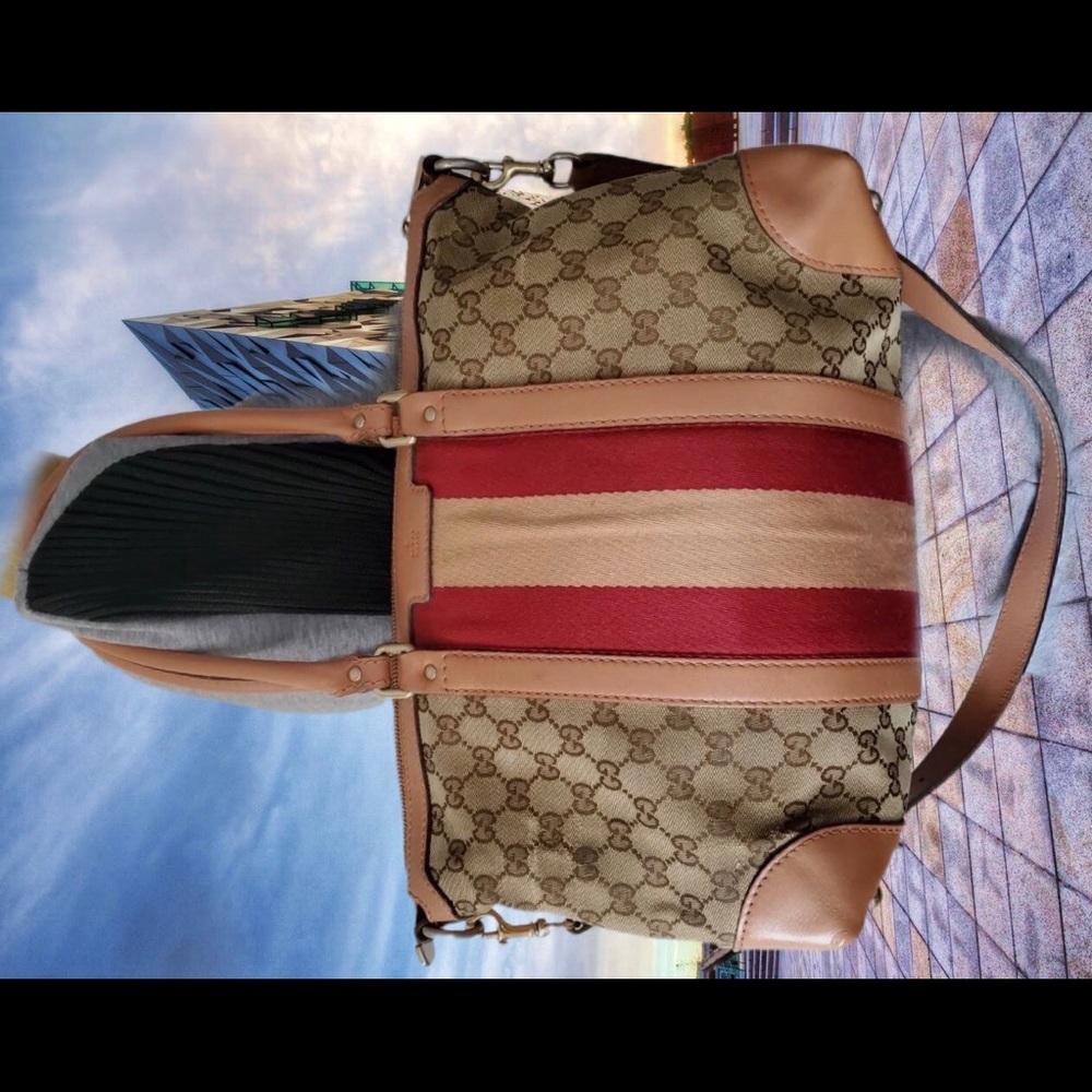 Authentic Vintage Gucci Bag in Fair Condition